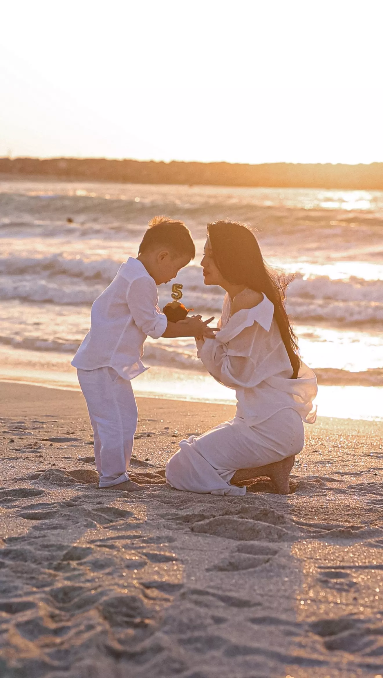 Photo of Maftuna & her son 13